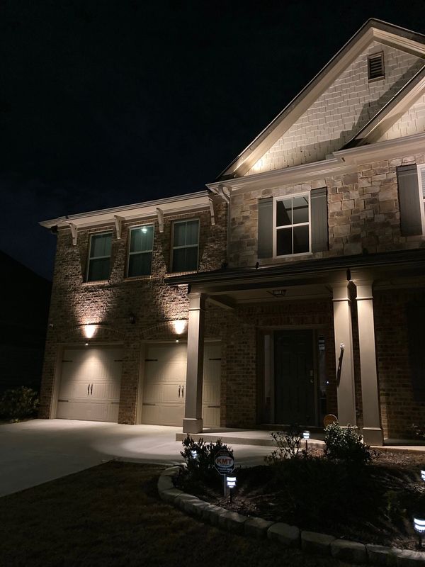 Home illumination, Atlanta Georgia, Down Lights and Up Lights, LED Lights, Landscape Lighting