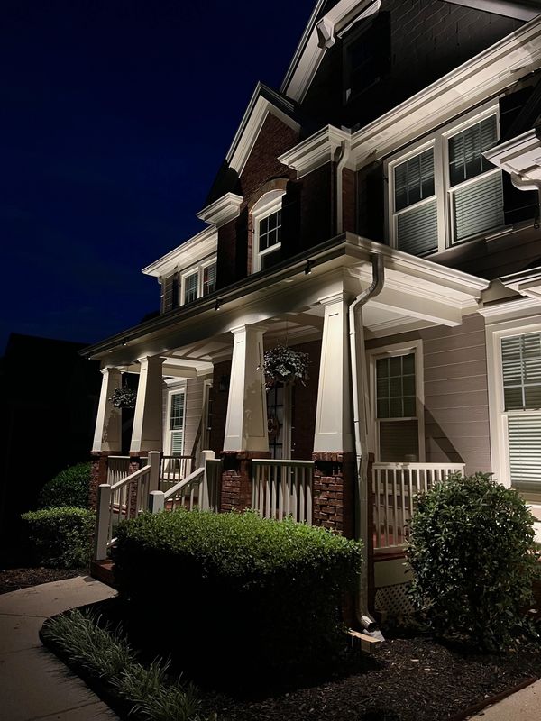 Up lights, risers, led, custom, Douglasville, Georgia, Outdoor Lighting, Landscape Lighting