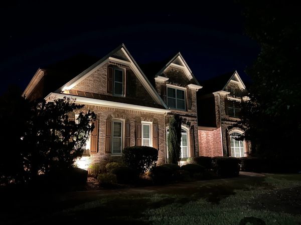 Front sided illumination, RGBW Up Lights, LED Lighting, Landscape Lights, Douglasville, Georgia