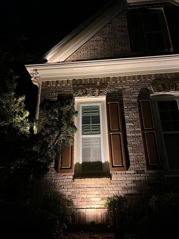 Front sided illumination, RGBW Up Lights, LED Lighting, Landscape Lights, Douglasville, Georgia