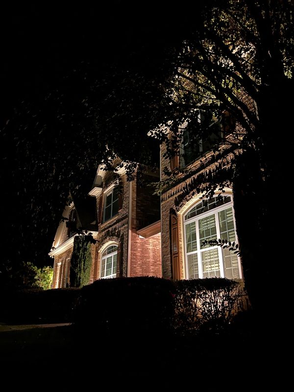 Front sided illumination, RGBW Up Lights, LED Lighting, Landscape Lights, Douglasville, Georgia