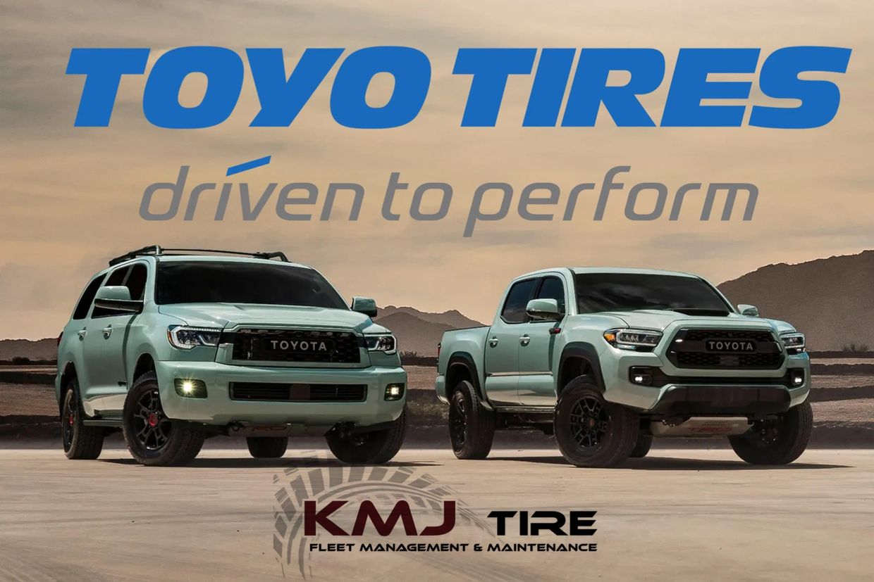 Shop Toyo Tires in Calgary 2024 with KMJ TIRE for top performance and reliability. 