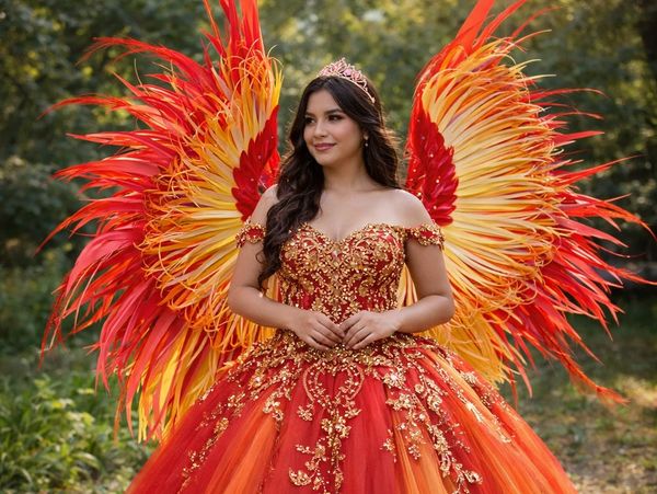 Wings for quinceanera Pictures