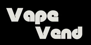 Logo of the company Vape Vend.  It says the company's name.