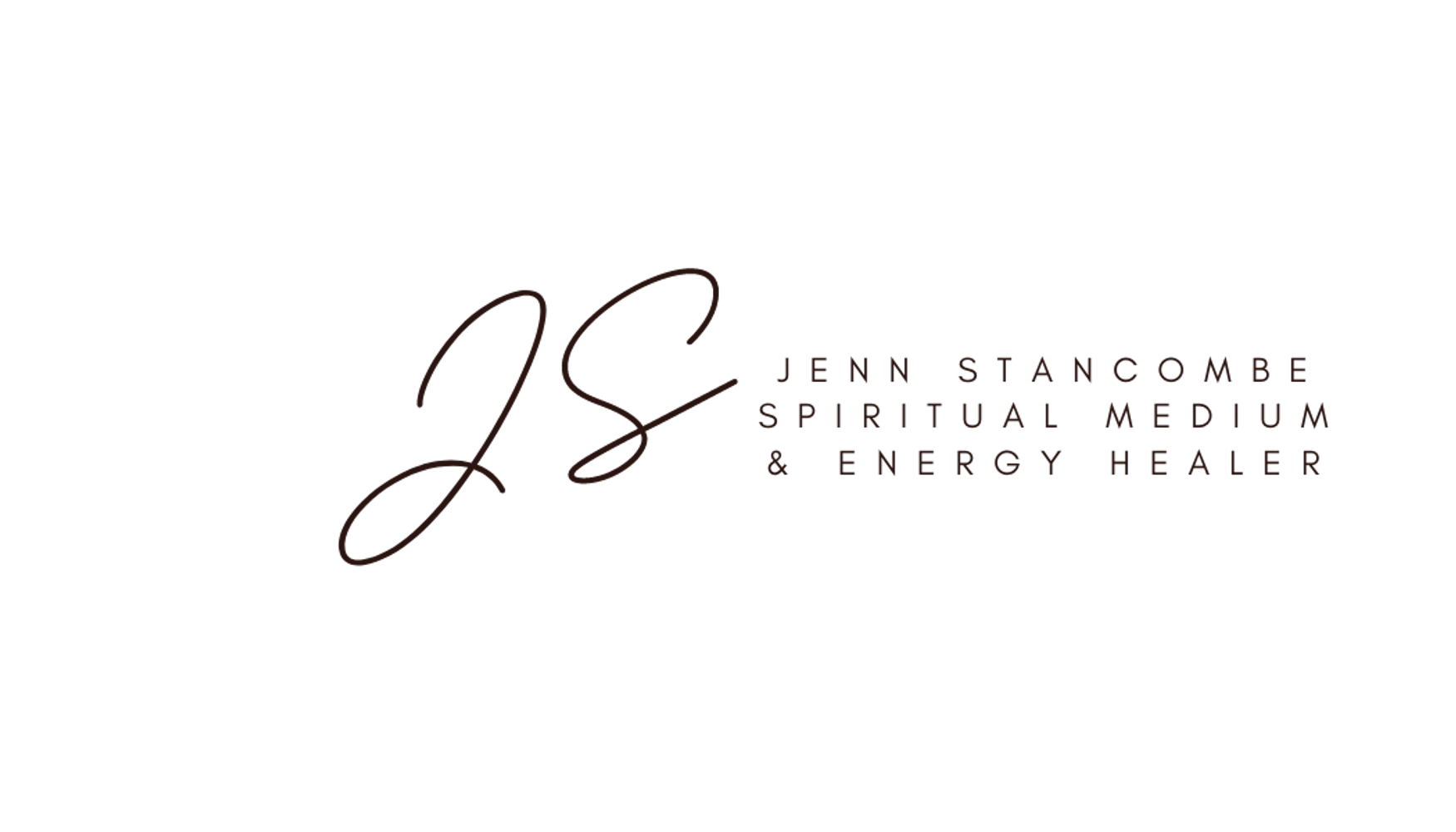 Logo for Jenn Stancombe, spiritual medium and energy healer.