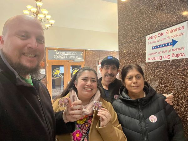 Selfie after voting in the November 2024 election.