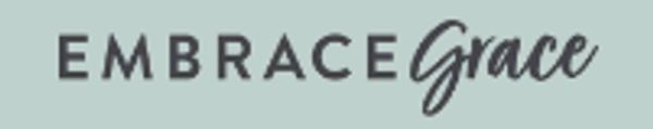 Text reading 'EMBRACE Grace' on a muted background.