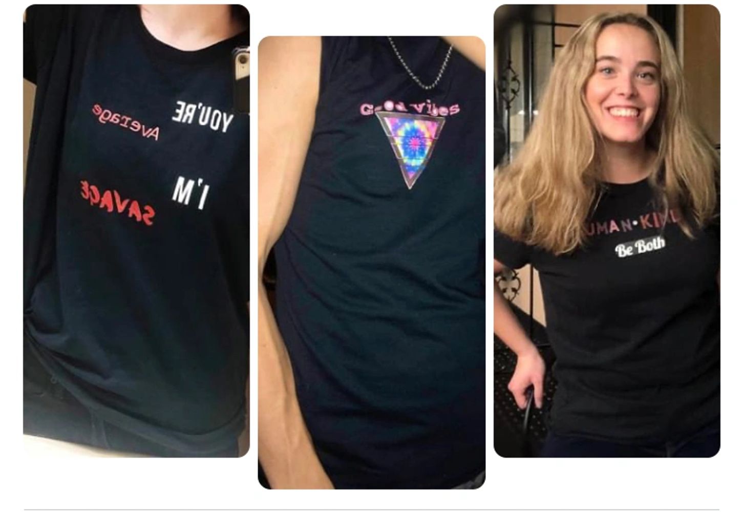 Our first 3 models with their new shirts 
~OutcastNiagara2020~