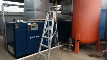 Screw Compressor installation