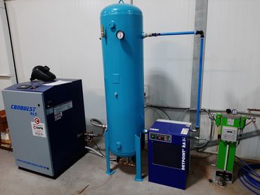 Air Compressor system installation