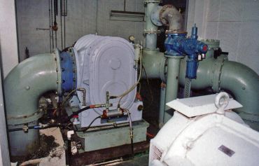Large industrial blower