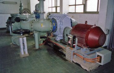 Large industrial blower