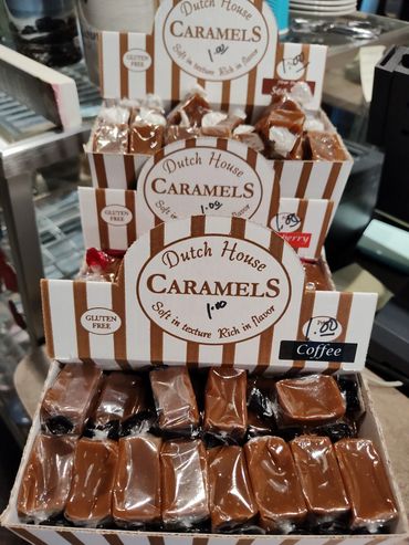 Most delicious caramels in variety of flavors made in MN.