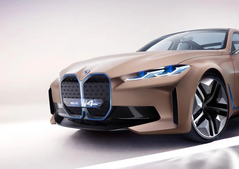 The BMW Concept i4.