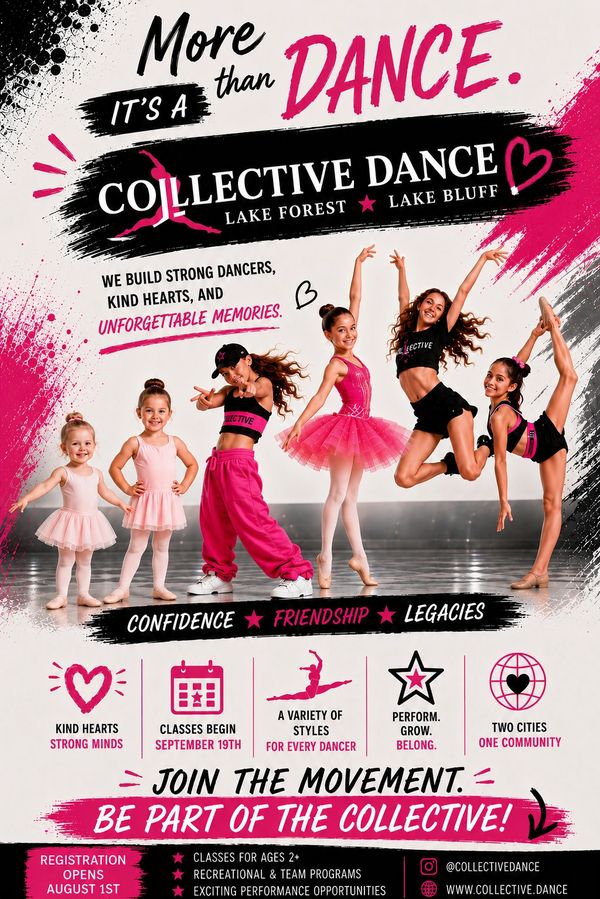 Dance collective promoting strong dancers and unforgettable memories.