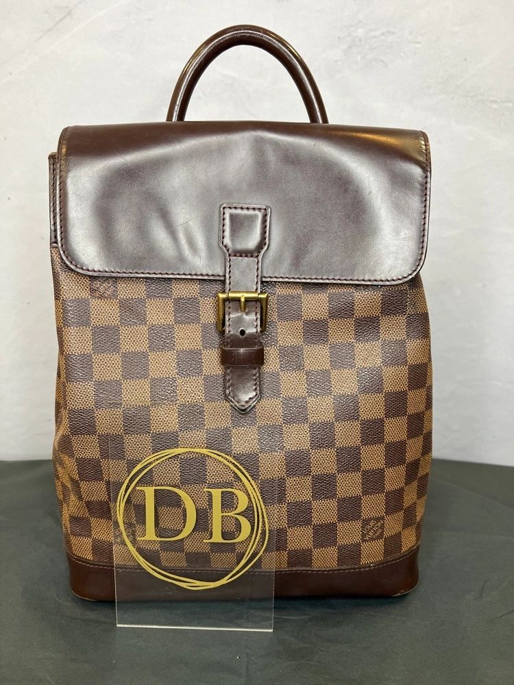 Soho backpack Louis Vuitton Brown in Synthetic - 33552480