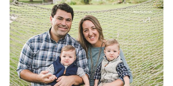 Bryan Brough with his family. Photo by The Girl Tyler