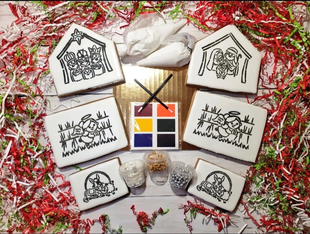 Nativity Gingerbread House kit