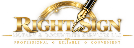 Right Sign Notary & Documents Service