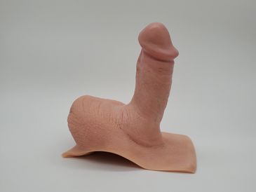 The Tommy Realistically painted FTM Transgender Prosthetic Penis By Hard Line Prosthetics