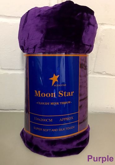 Moon and stars throw hotsell