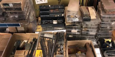 Gun parts that need sorting