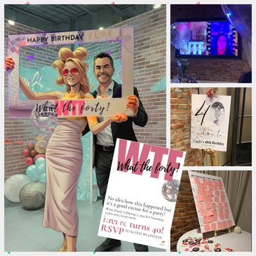 graphic desing, photobooth, invitation, media,poster, 4k video, edit 