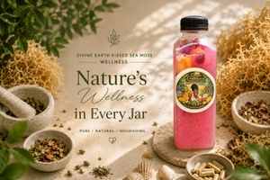 Divine Earth Kissed Sea Moss Wellness