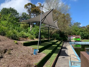 Pool umbrellas