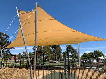 Large custom design shade structure