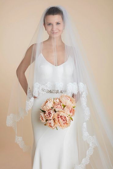 'Alexandria' Lace Wedding Veil