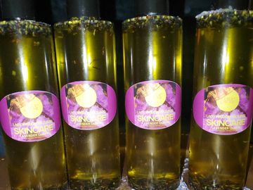 Meet the newest baby of our family, "Lavender Queen" Body oil. infused with freshly dried lavender b