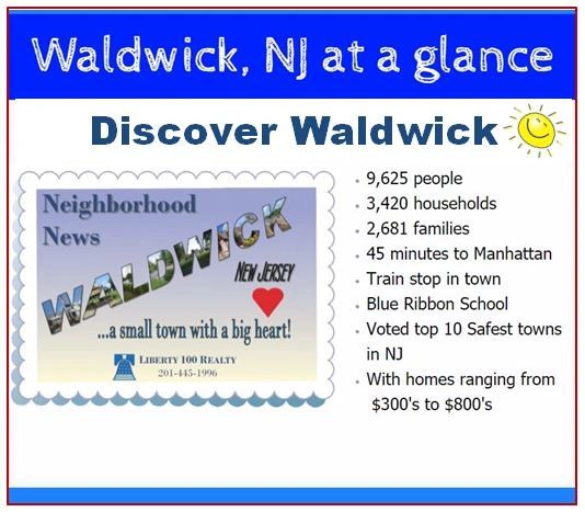 Waldwick Real Estate values.  The benefits of buying a home in Waldwick NJ.
