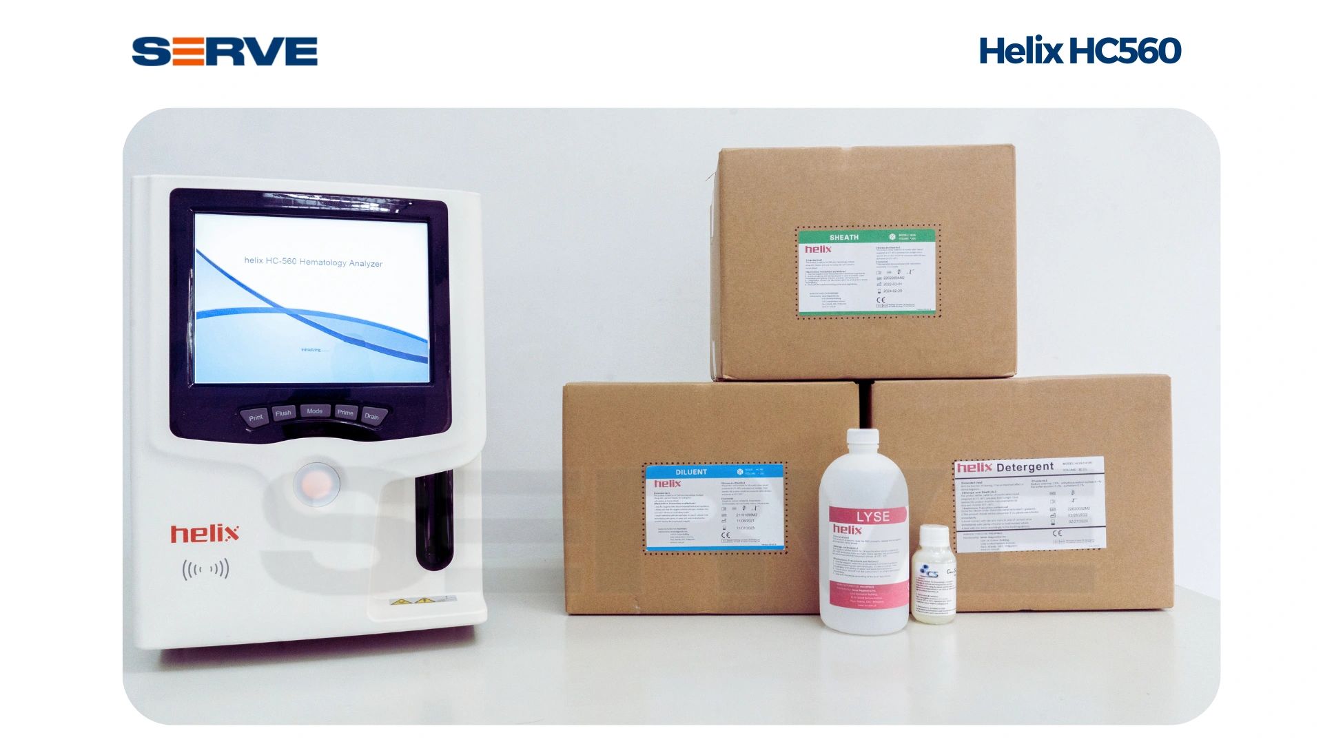 HELIX HC560 hematology analyzer