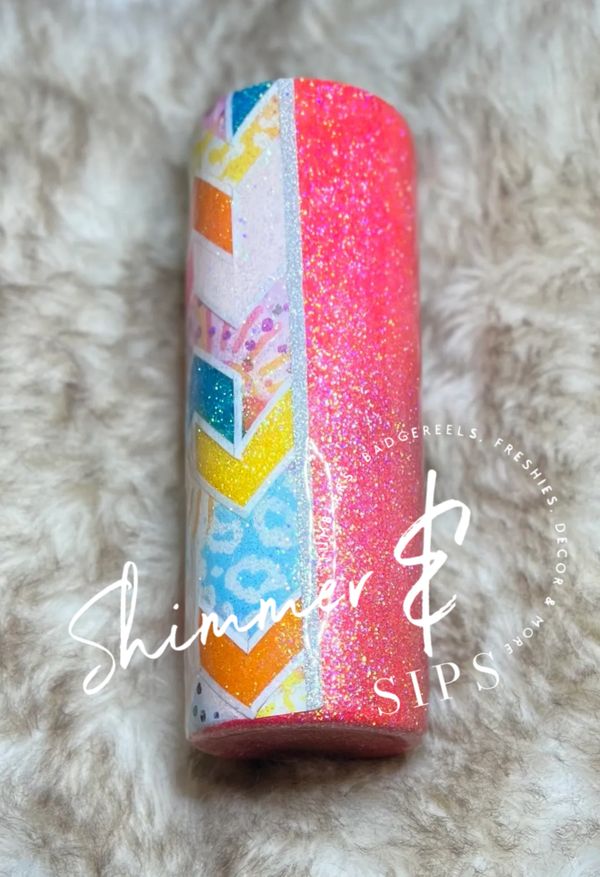 Shimmer & Sips Tumblers, Badge Reels