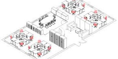 CAD layouts of your office