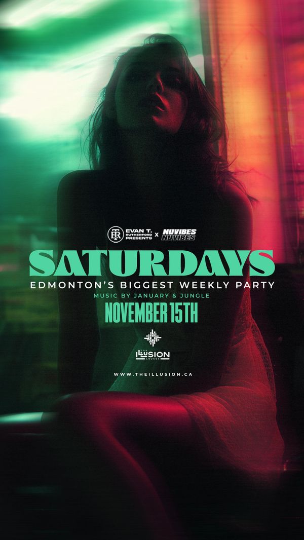 Edmonton’s biggest weekly club Party every Saturday inside The Illusion Lounge. 