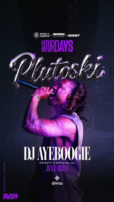 Edmonton’s biggest weekly Party every Saturday inside The Illusion Lounge. Open format Music.