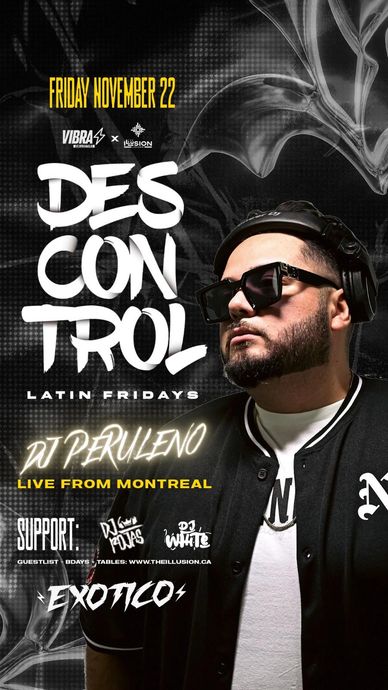 Best Latin Party in Edmonton every Friday inside The Illusion Lounge, Edmonton, AB