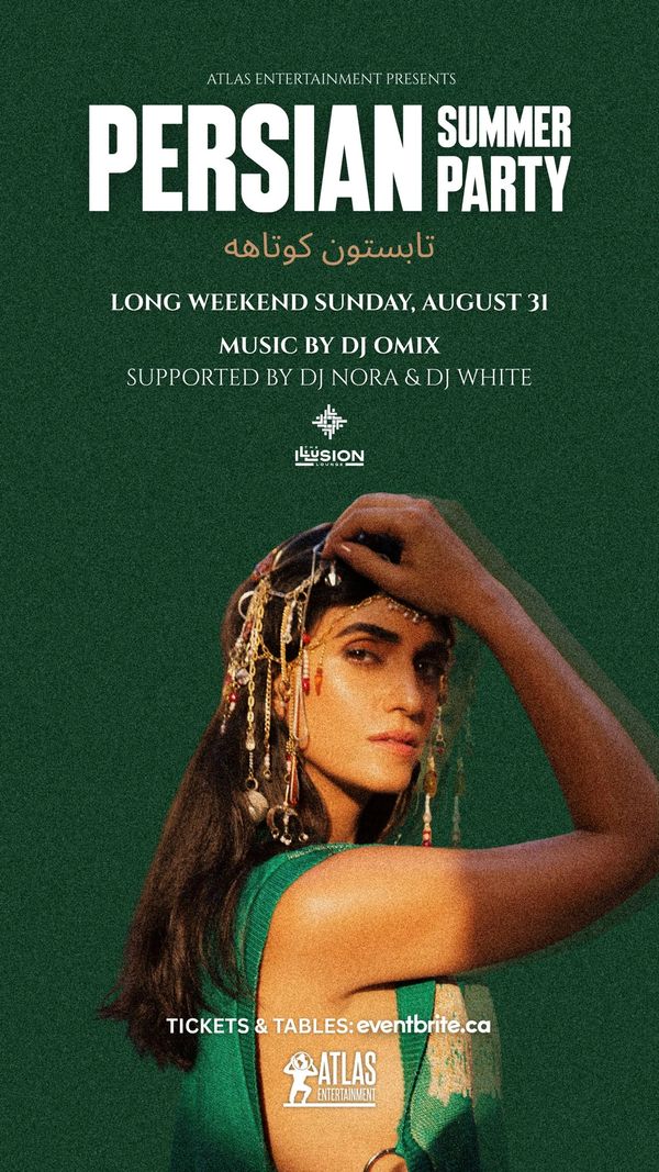 Edmonton's biggest Persian summer party inside The Illusion Lounge
