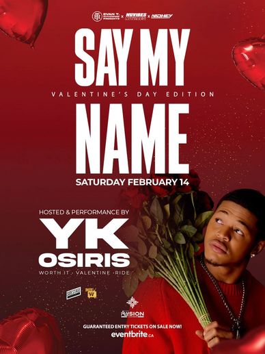 Edmonton Alberta's biggest Valentine's 2026 party inside The Illusion Lounge.