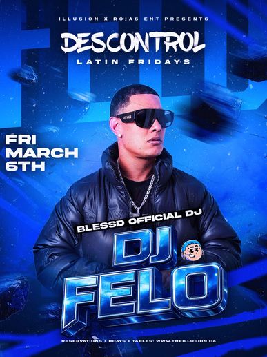 Edmonton’s biggest weekly Latin Party every Friday inside The Illusion Lounge. 
