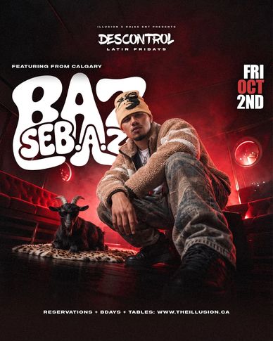 Edmonton’s biggest weekly Latin Party every Friday inside The Illusion Lounge.