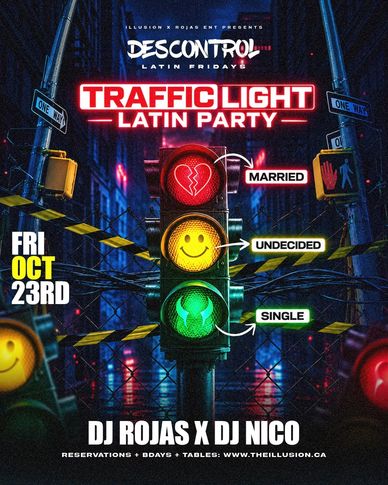 Edmonton’s biggest weekly Latin Party every Friday inside The Illusion Lounge.