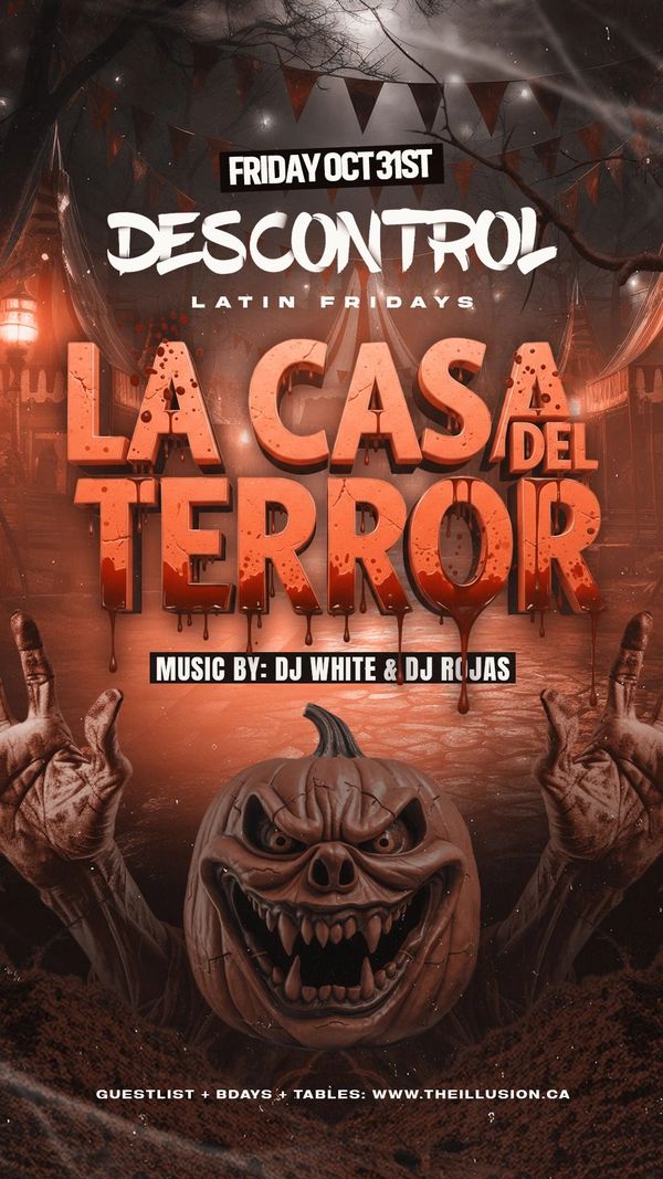 Edmonton’s Best and Biggest Halloween Party 2025 inside The Illusion Lounge. Sold Out Every Year! 