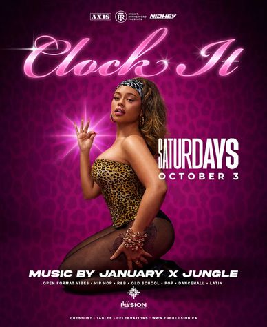 Edmonton’s biggest weekly Party every Saturday inside The Illusion Lounge. Open format Music.