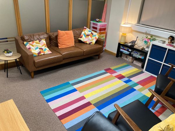 Counselling room in Saltash, Cornwall