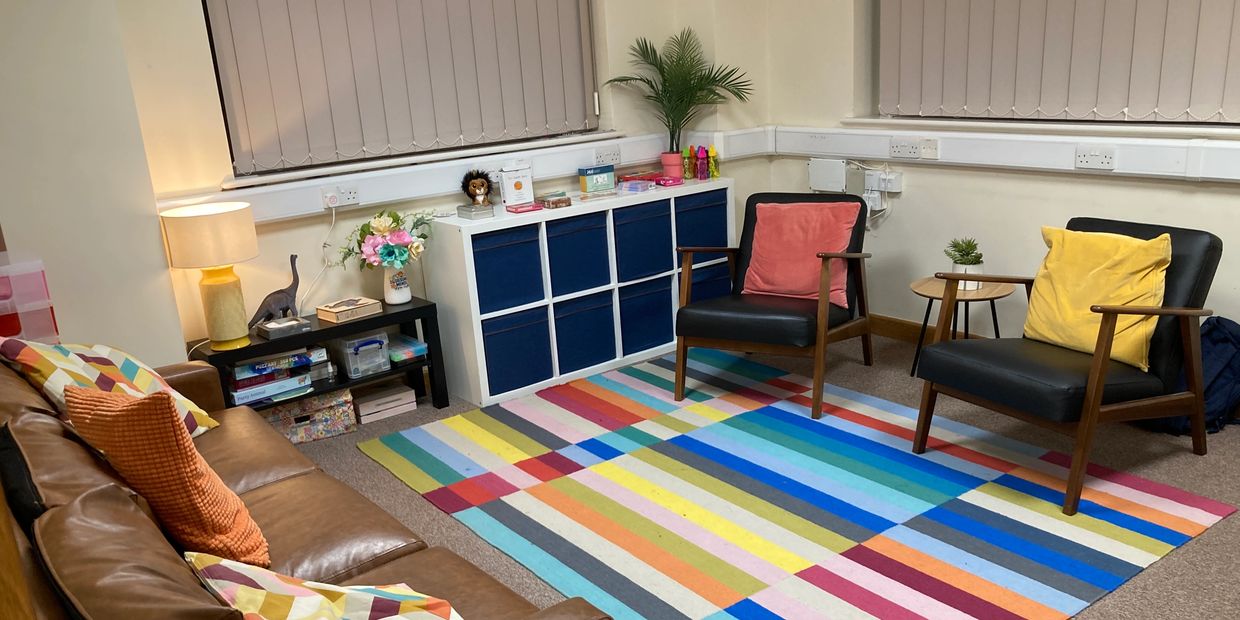 Therapy room in Saltash, Cornwall