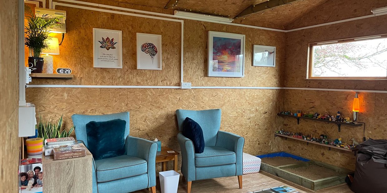Therapy space in Tavistock, Devon