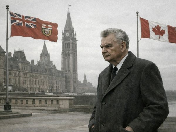 A visual representation of Canada at a democratic crossroads.